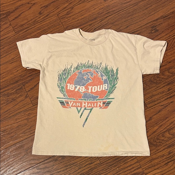 Van Halen Tops - Van Halen 1978 Tour T-Shirt. Made in 2023